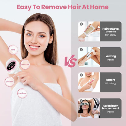 Professional Laser Epilator IPL Hair Removal Body Bikini Leg