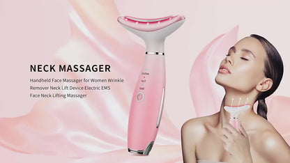 Neck Face Massager, Skin Care Face Massage Tool, 3-in-1 Facial
